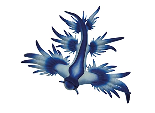 Bullyland 67511-Personaggio Ludico Blue Ocean Snail, Animale Alta Circa 6,5 Cm, Fedele Ai Dettagli, Priva Di Pvc, Ideale Come Figura Per Torte E Picco