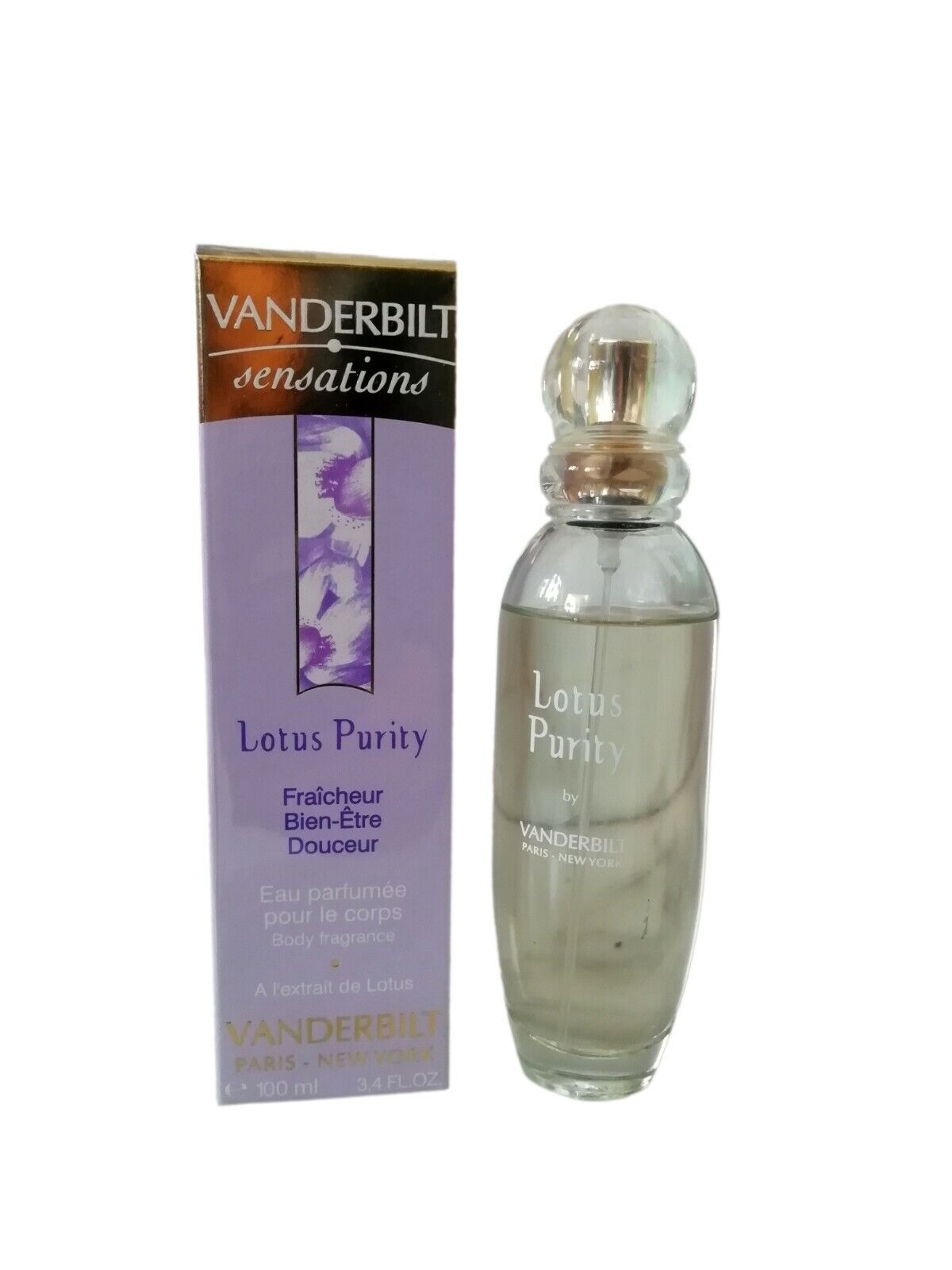 Lotus Purity Vanderbilt Sensations EDP 100ml - Profumi donna Eau de parfum