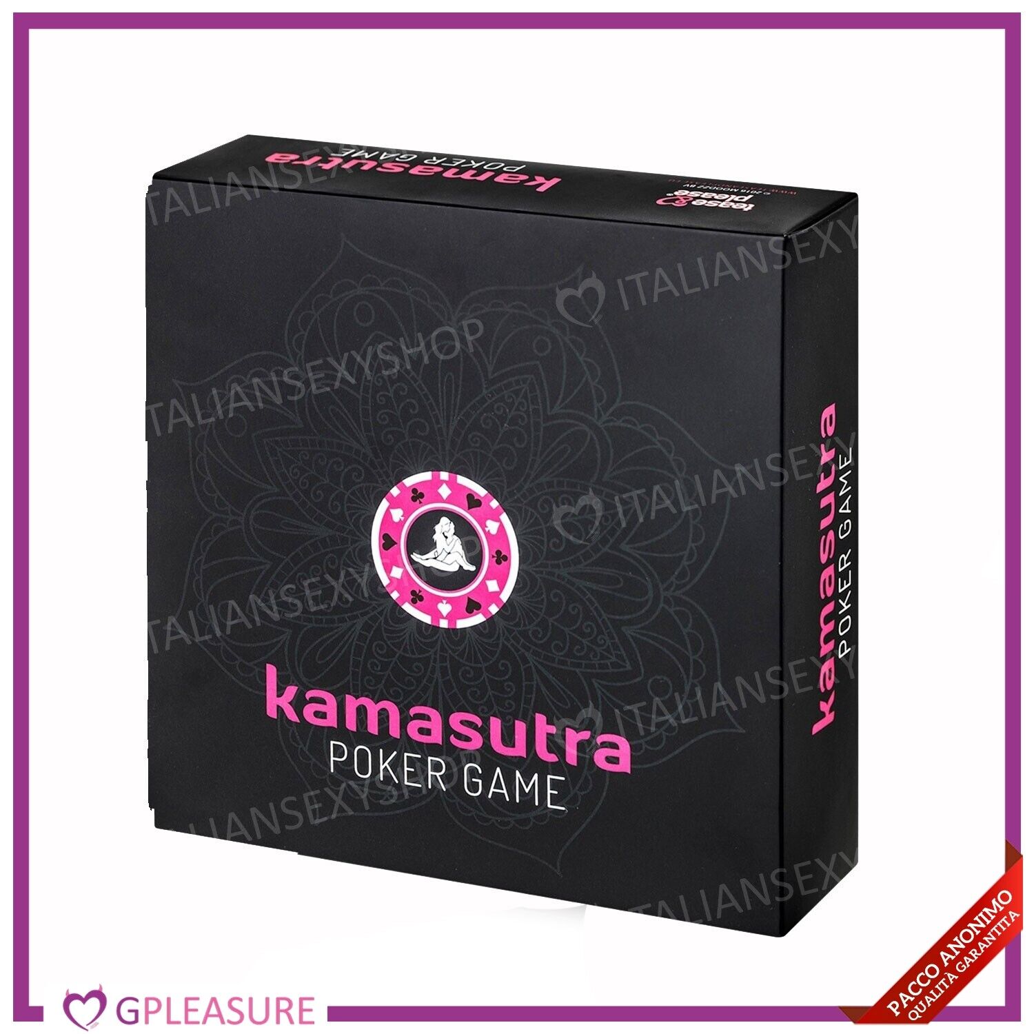 Kamasutra Poker Texas Holdem Gioco Erotico di Coppia Carte Francesi Sexy Fiches