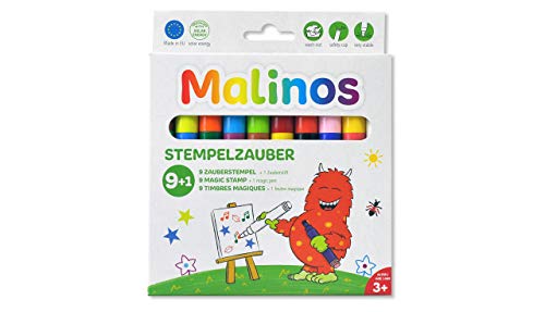 Amewi 300008 - Stampini Magici Malinos, 9 Pezzi + 1