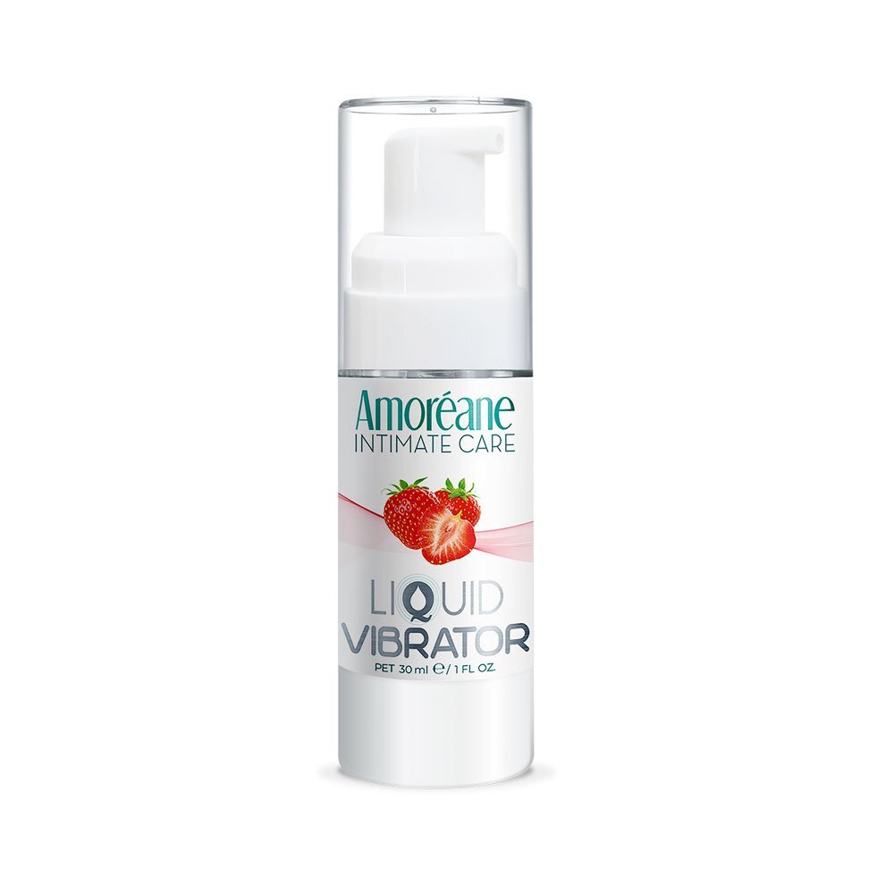 Lubrificante Vibrante Base Acquosa alla Fragola Amoréane Intimate Care 30 ml