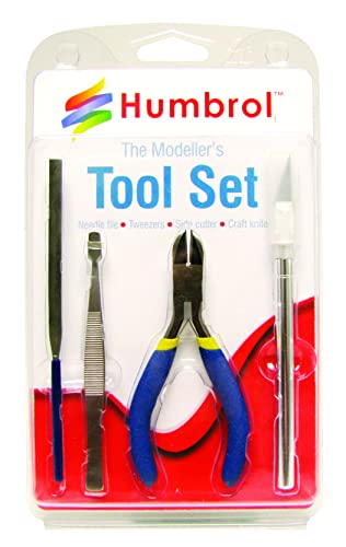 Humbrol- Set Attrezzi Modellismo, Ag9150