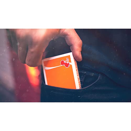 Solomagia Mazzo Di Carte Cherry Casino Summerlin Sunset (Orange) Playing Cards By Pure Imagination Projects