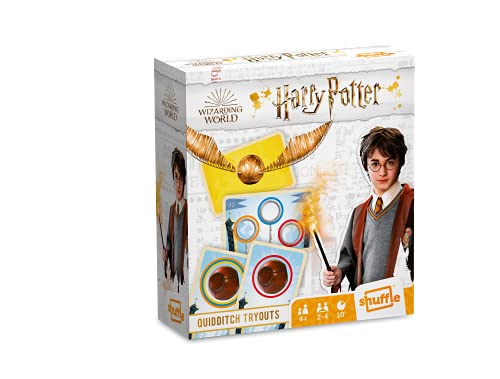 Shuffle Harry Potter Quidditch Tryouts Gioco Carte 5 Anni +, Da 2 A 4 Giocatori