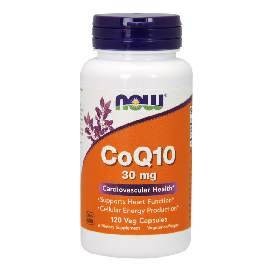 NOW Foods CoQ10 30 mg. - 120 Capsule
