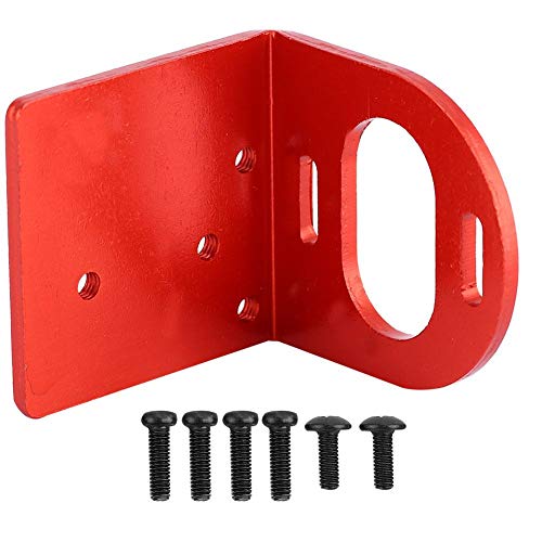 Dilwe Rc Motor Base,Base Del Sedile Montaggio Del Motore In Metallo Per 540 3660 Motori 3650 Accessorio Rc(Rosso)