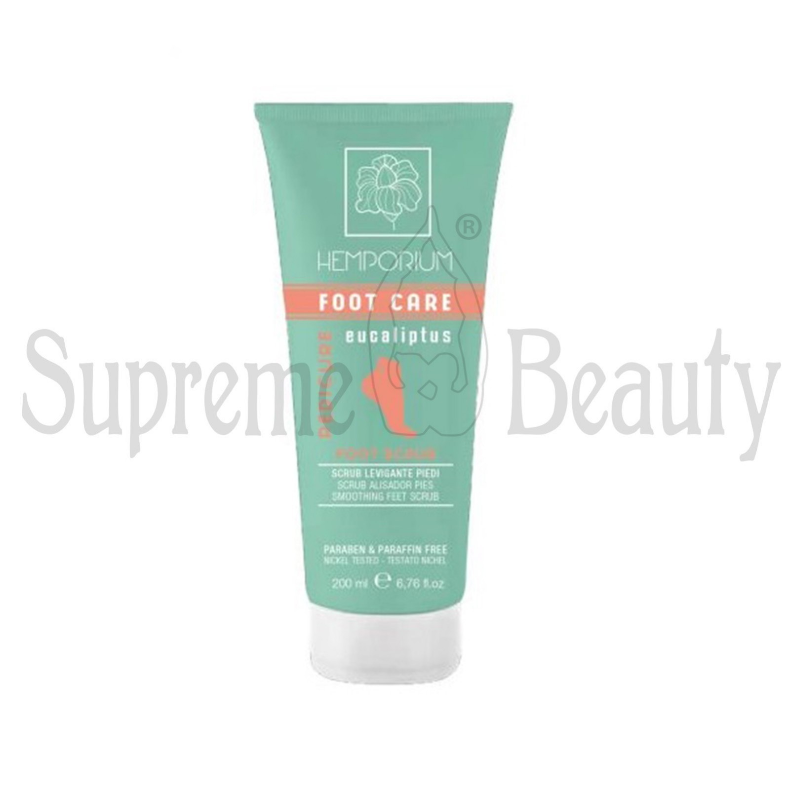 HEMPORIUM FOOT CARE FOOT SCRUB LEVIGANTE ESFOLIANTE PIEDI PEDICURE PROFESSIOANLE