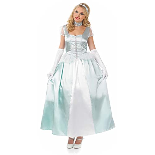 Fun Shack Costume Cenerentola Donna, Vestito Carnevale Cenerentola Donna, Abito Cenerentola Donna, Vestito Cenerentola Donna, Vestito Carnevale Donna