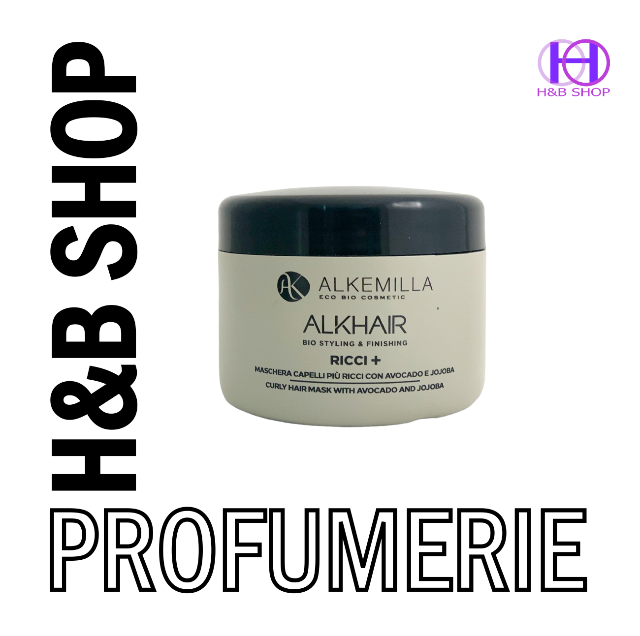 Alkemilla Alkhair Maschera Capelli Ricci Semi di Lino 250 ml.