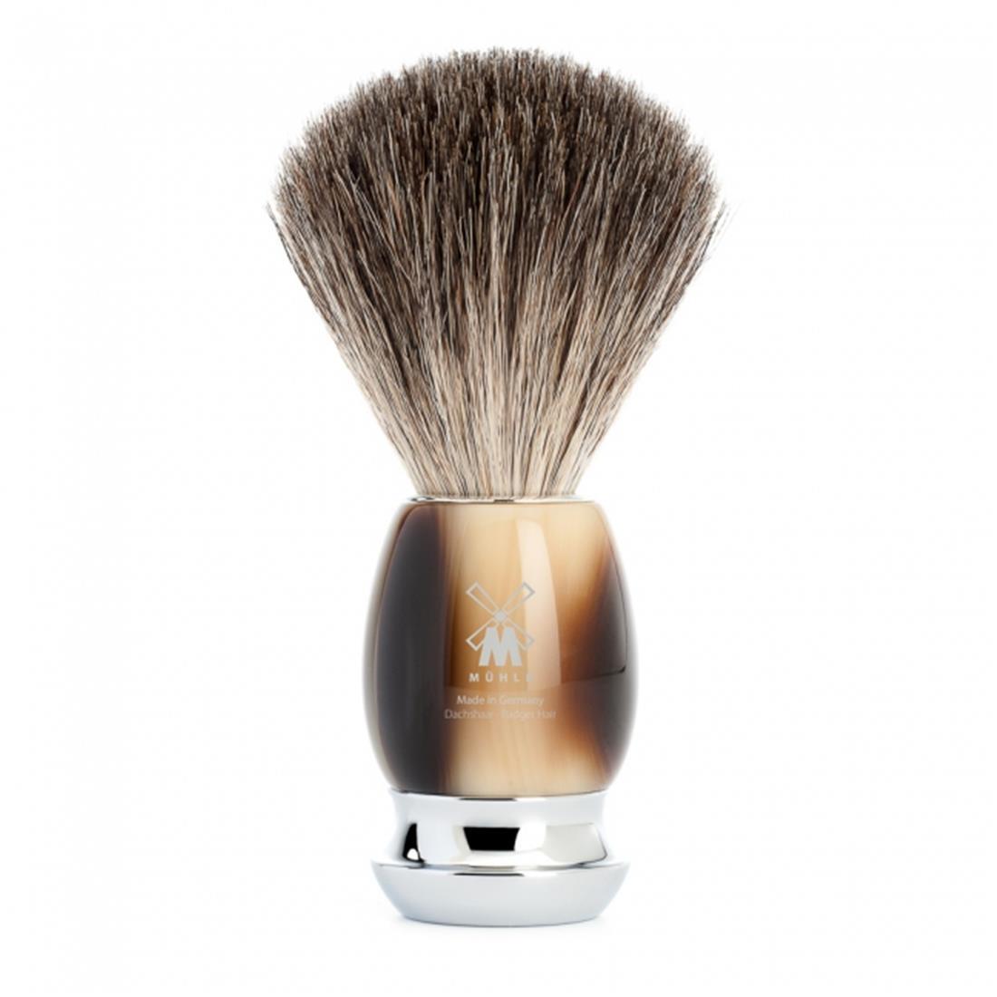 PENNELLO DA BARBA TASSO MUHLE 81H331 SHAVING BRUSH MADE GERMANY