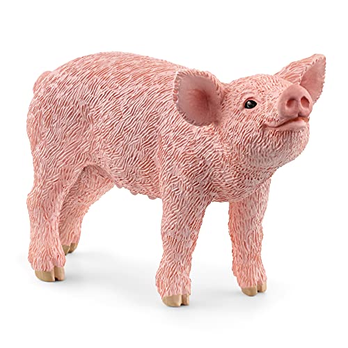 Schleich 13934 Maialino, Da 3 Anni, Farm World - Figura, 6 X 2 X 3 Cm