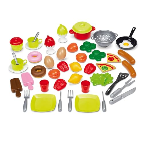 Jouets Ecoiffier- Scatola Alimentazione 50 Pezzi, Multicolore, 2657