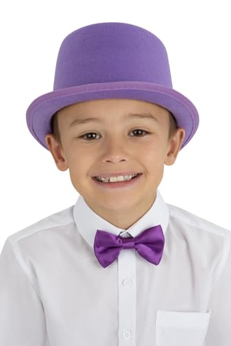 Smiffys Cappello A Cilindro Viola Per Bambini