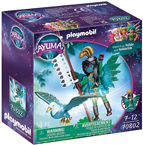 Playmobil Adventures Of Ayuma 70802 Knight Fairy Con Compagno Animale, Dai 7 Anni
