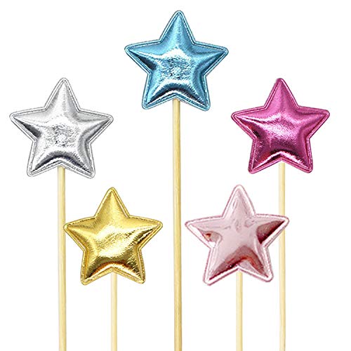 Yongbest Cake Decorating Toppers,50 Pezzi Cupcake Toppers Decorazioni Per Torte E Cupcake Per Matrimoni Compleanni Parti Fruit Picks Cibo Picks