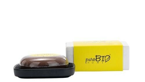 PUROBIO Home kit - Saponetta Sweet + portasapone in bambù