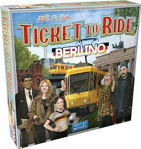 Asmodee - Ticket To Ride: Berlino, Espansione Gioco Da Tavolo, Edizione In Italiano