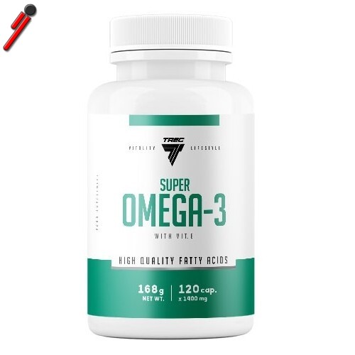 Trec Nutrition, Super Omega 3, 120 cps Omega 3 Olio di Pesce