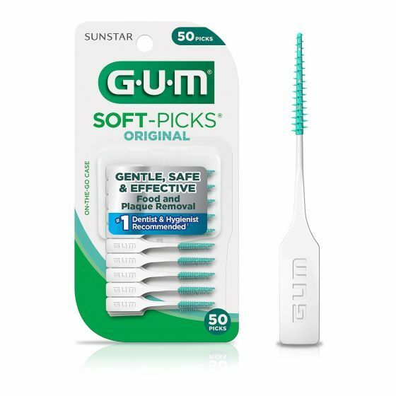 Scovolino Spazzolino GUM Soft-Picks SUNSTAR Igiene Denti NUOVO  Pz 40+10 Gratis