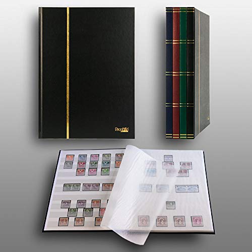A4 Classificatori 16 Pagine Bianco, Prophila Leuchtturm, Nero Colori