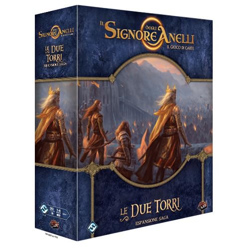Asmodee - Il Signore Degli Anelli: Le Due Torri - Espansione Saga - Gioco Da Tavolo, 1-4 Giocatori, 14+ Anni, Edizione In Italiano