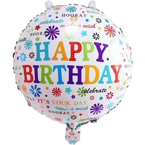 Diwuli Palloncino Di Compleanno Happy Birthday, Palloncino In Foil, Palloncino Di Compleanno, Palloncino In Foil Colorato Per Il Compleanno, Ragazza R