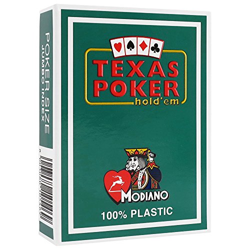Modiano- Disney Accessori Per Giochi Da Casinò, Colore Verde Scuro, 3005461