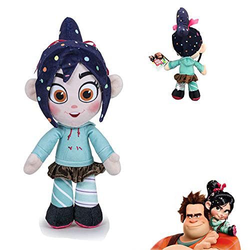 Wr Ralph Spaccatutto 2 - Peluche Del Film Ralph Spacca Internet: Vanellope, La Bambina 11'81/30Cm Qualità Super Soft