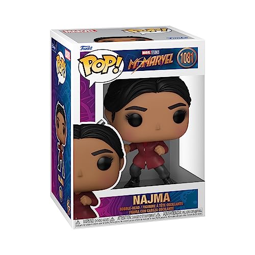Funko Pop! Marvel: Ms. Marvel - Najma - Figura In Vinile Da Collezione - Idea Regalo - Merchandising Ufficiale - Giocattoli Per Bambini E Adulti - Tv 