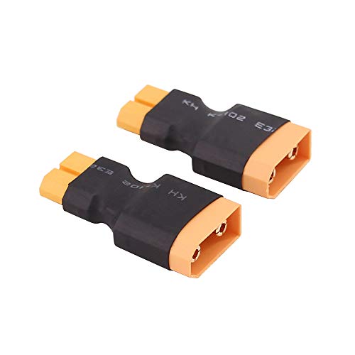 Olirc 2 Pezzi Maschio Xt90 Xt-90 A Femmina Xt60 Xt-60 Connettore Adattatore(C95-2)
