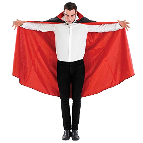 Fun Shack Mantello Da Vampiro Adulto, Mantello Vampiro Uomo, Mantello Vampiro Adulto, Costume Vampiro Uomo, Costume Vampiro Adulto, Mantello Nero, Man