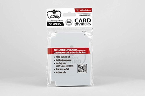 Ultimate Guard Card Dividers Standard Size Transparent (10) Ultimate Guard