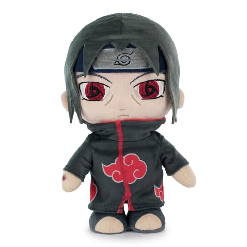 Peluche Dei Personaggi Di Naruto 25Cm - Naruto, Kakashi, Sasuke, Itachi, Kurama - Edizione Da Collezione - Qualità Super Soft (25Cm, Itachi)