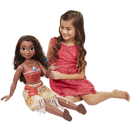 Moana - Bambola Articolata Con Scritta My Size, 32"