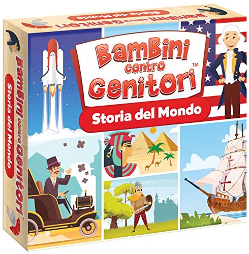 Giochi Di Società Per Bambini Gioco Educativo Quiz Gioco Da Tavola Per Famiglie Bambini Contro Genitori Storia Del Mondo 6 Anni