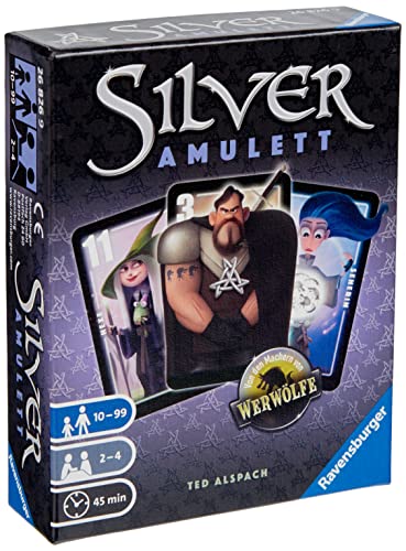Ravensburger Werwölfe 26826 - Gioco Di Carte Per 2-4 Giocatori, Gioco Tattico A Partire Dai 10 Anni, Personaggi Di Werwölfe