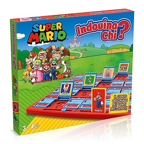 Winning Moves- Gw-Gwh-Super Mario Nintendo Giochi Da Tavolo, Multicolore, Wm03076-Ita-6