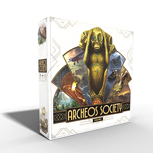 Archeos Society Gioco Da Tavolo | Gioco Di Strategia A Tema Archeologico | Gioco Di Esplorazione | Divertente Gioco Per Famiglie Per Bambini E Adulti