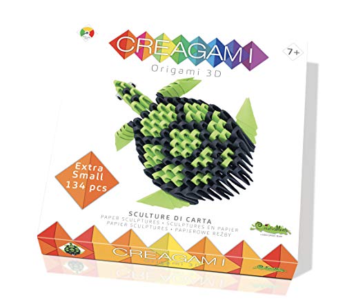 Creativamente- Creagami Tartaruga Gioco Di Creativita Origami Modulari, Multicolore, 702