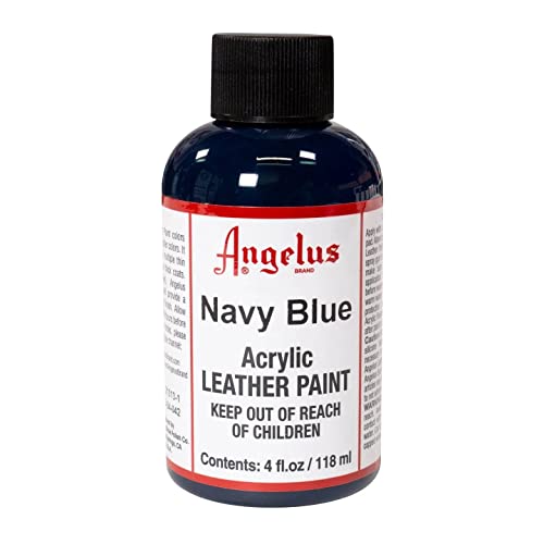 Angelus Leather Paint 4 Oz Navy
