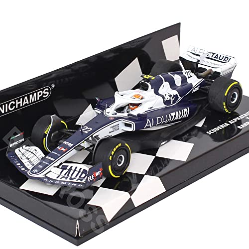 Minichamps 417220122 - Scuderia Alphatauri At03 Yuki Tsunoda Bahrain Gp 2022 - Scala 1/43 - Modello Da Collezione