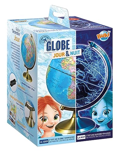 Buki France- Globo Giorno & Notte (Versione Francese), Colore, 7345