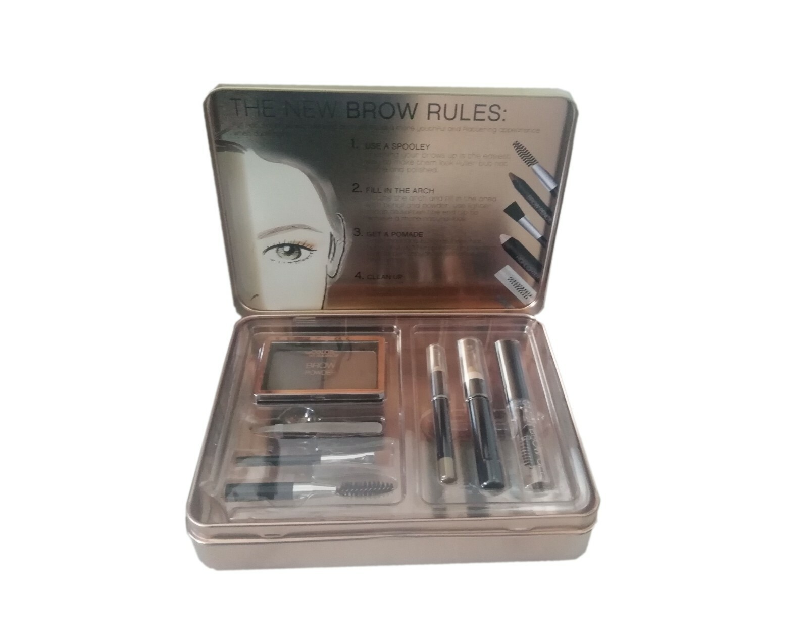 The color Workshop Perfect Brows 9 pezzi  - Kit sopracciaglia Trucchi cosmetici