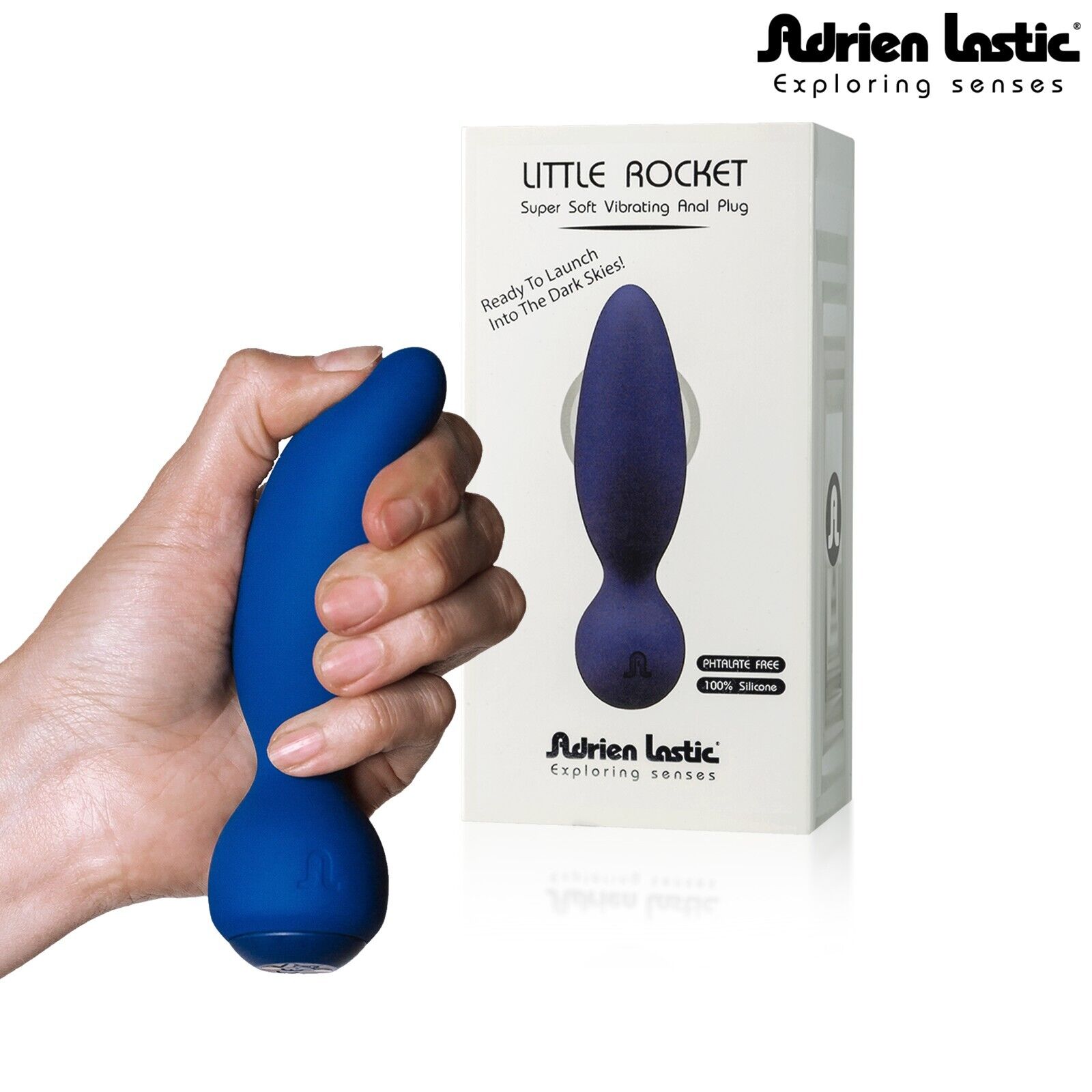 Adrien Lastic Little Rocket - Plug Anale Vibrante Super Morbido e Soffice Sextoy