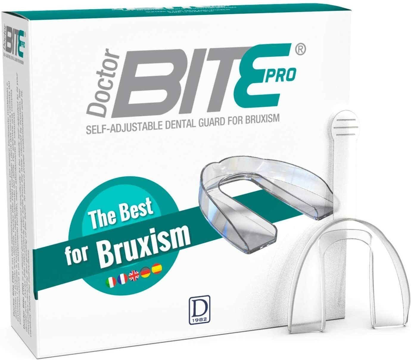 Doctor Bite Pro - Bite automodellante per combattere il Bruxismo, Trasparente