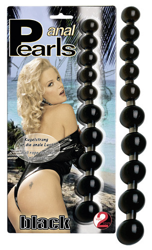Sfere anali Catena di sfere anali Anal Pearls nero Sensual - YOU2TOYS