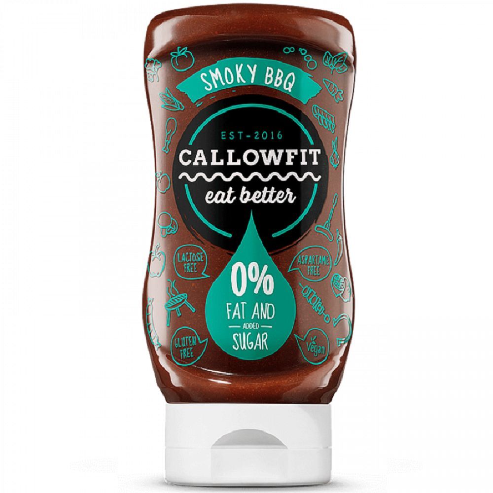 CALLOWFIT SMOKY BBQ SAUCE 300 ML