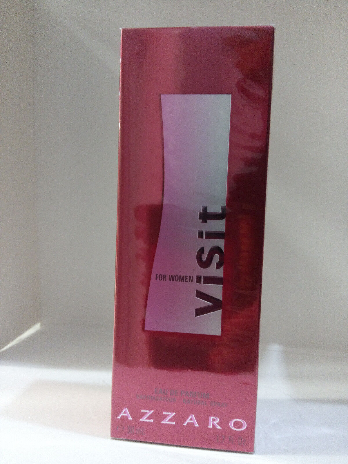 VISIT AZZARO DONNA EAU DE PARFUM 50ML NATURAL SPRAY