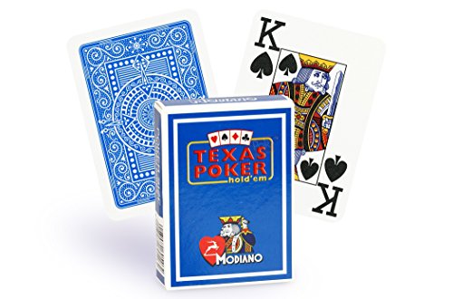 Modiano- Accessori Per Giochi Da Casinò, Colore Mittelblau, 3005466