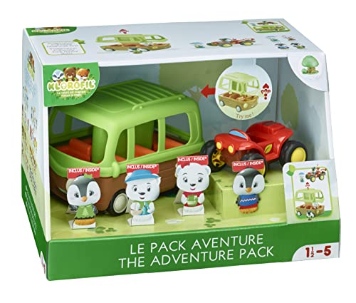 Klorofil - Il Set Avventura - Bus + Quad + 4 Personaggi Esclusivi Provenienti Dalla Banchisa